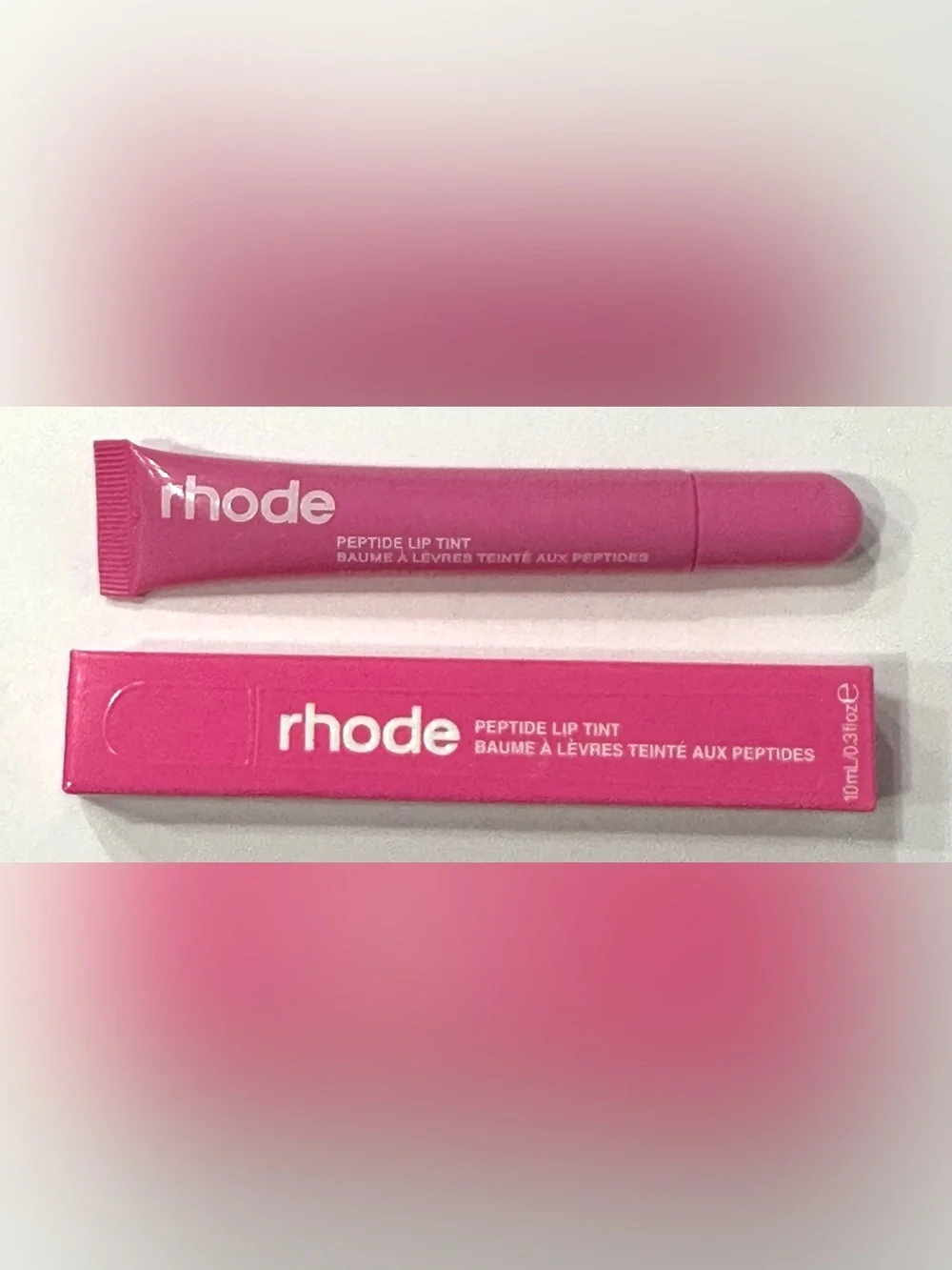 NEW, Rhode Limited Edition La Pop-Up Shade Peptide Lip Treatment SHORTCAKE